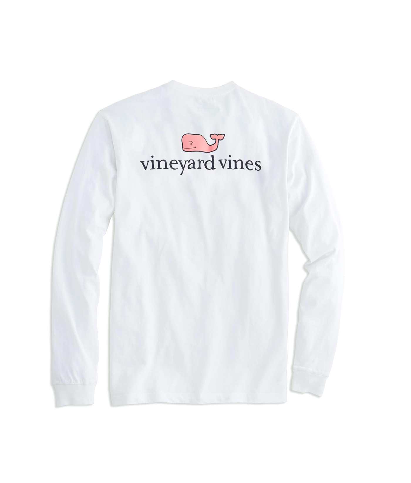 Long-Sleeve Vineyard Vines Logo Graphic Pocket T-Shirt