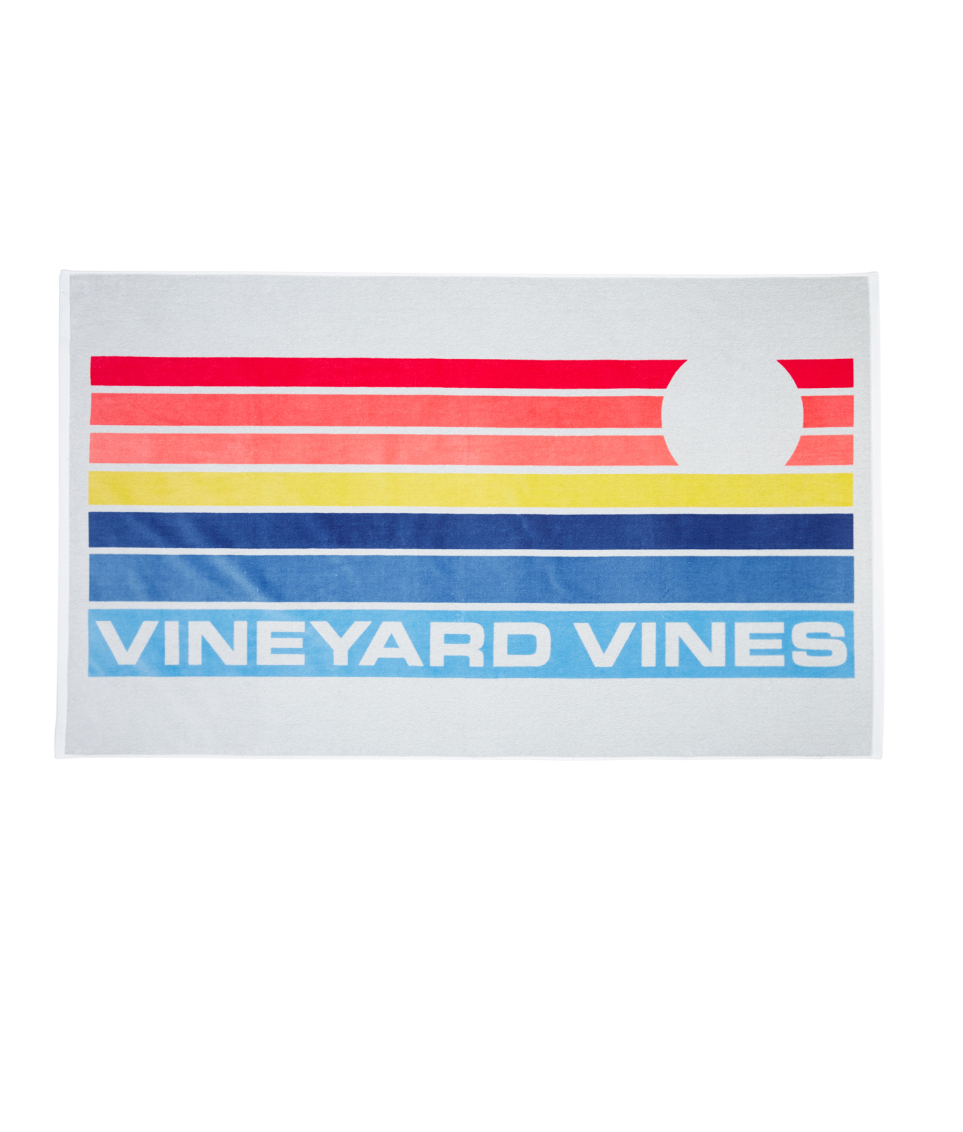 Shop Sunset Stripe Beach Towel at vineyard vines