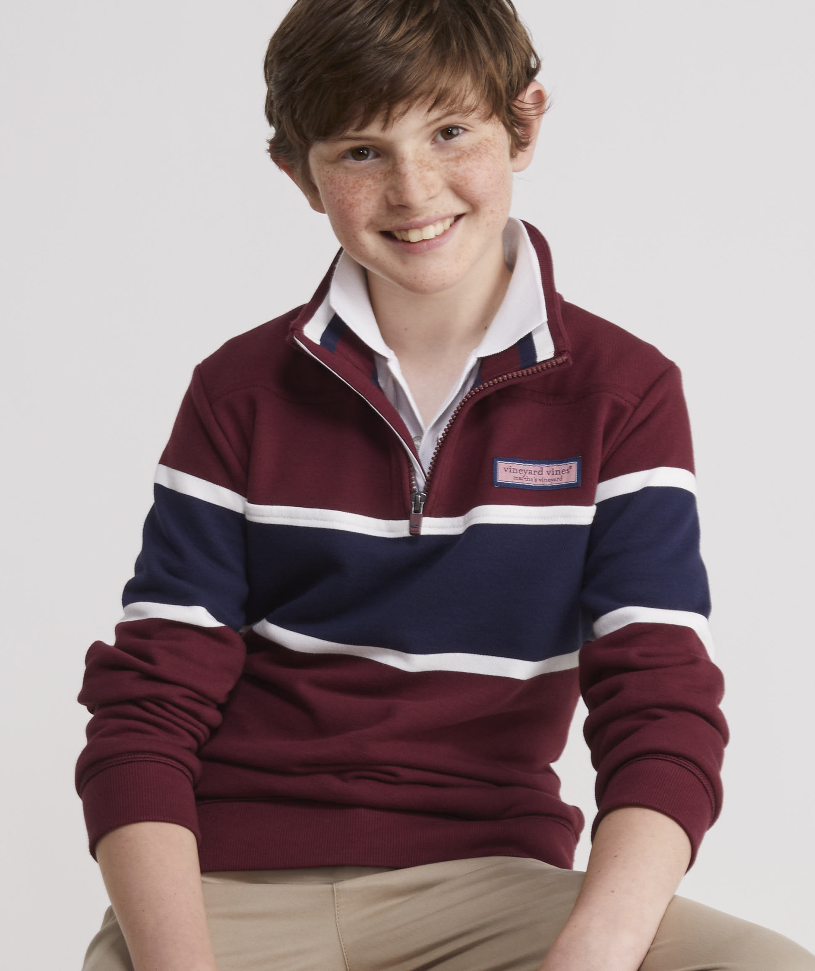 Shop Boys' Shep Shirts™ and Sweatshirts at vineyard vines