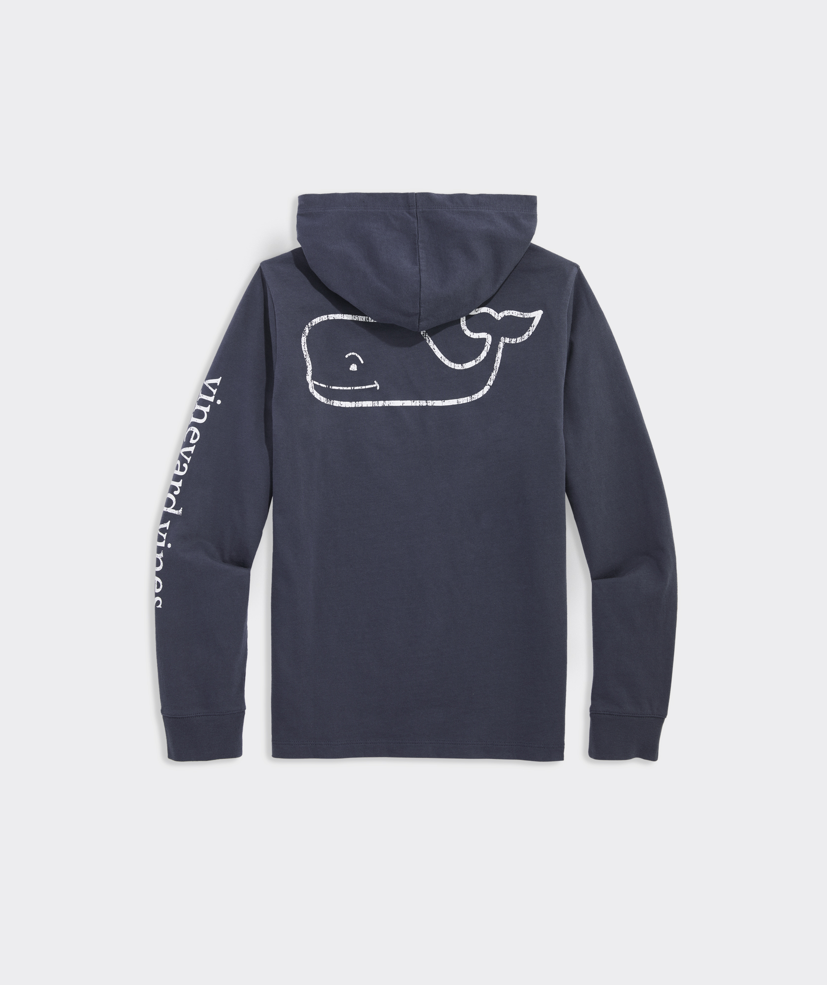 Shop Boys Vintage Whale Long Sleeve Hoodie Tee at vineyard vines