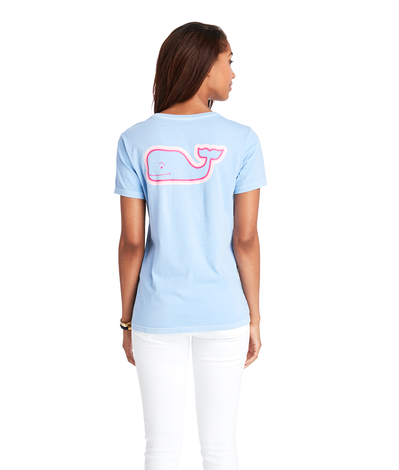 Women's Radiant Whale Pocket Tee by Vineyard Vines