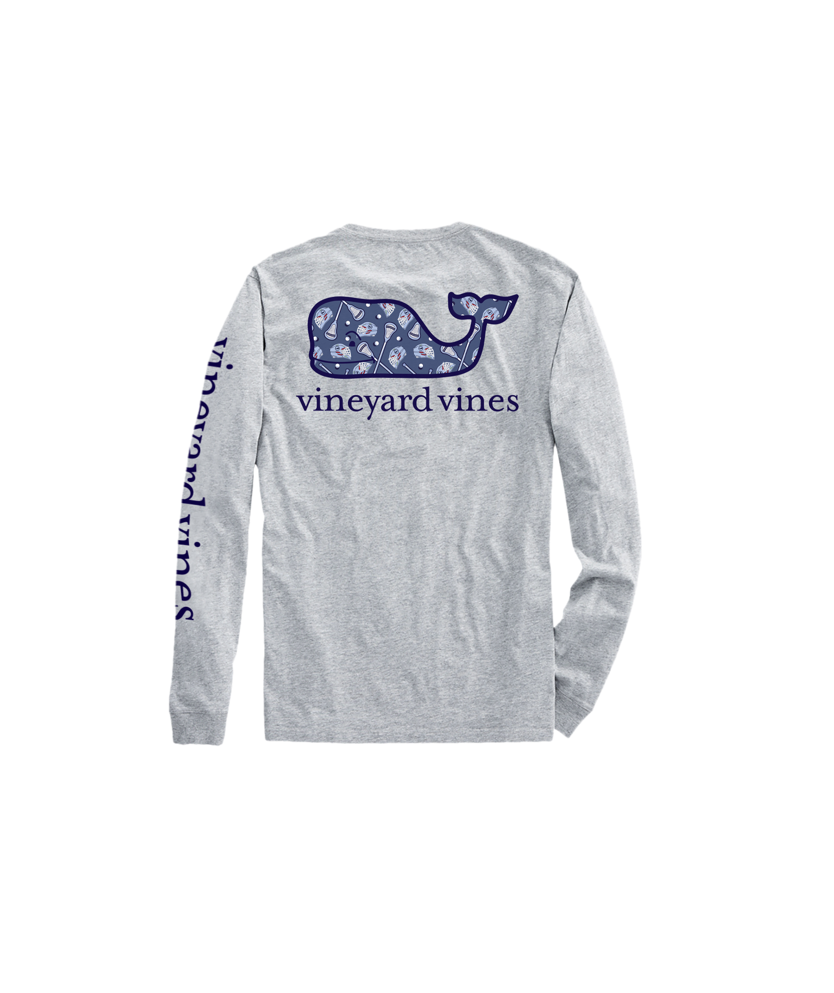 Shop Long-Sleeve Lacrosse Whale Pocket Tee at vineyard vines