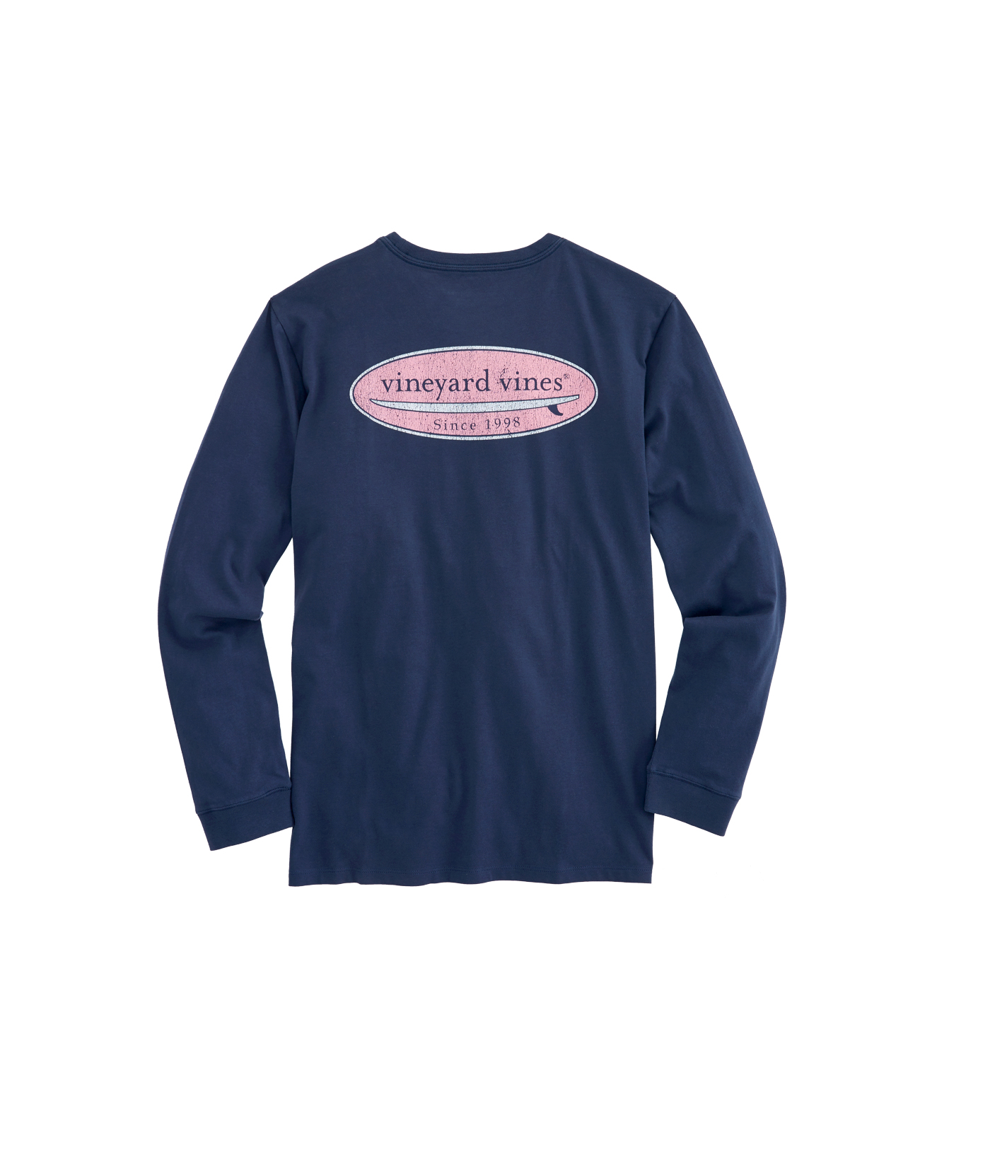 Shop Long Sleeve Surf Logo T Shirt at vineyard vines