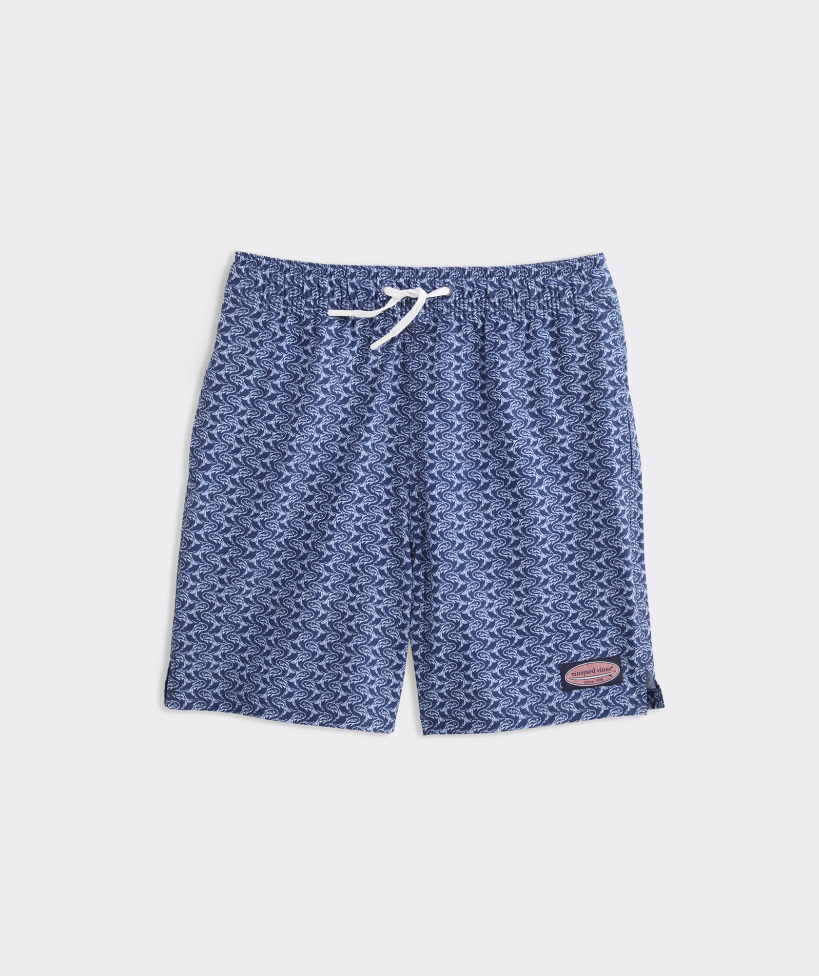 Shop Boys Printed Chappy Swim Trunks at vineyard vines