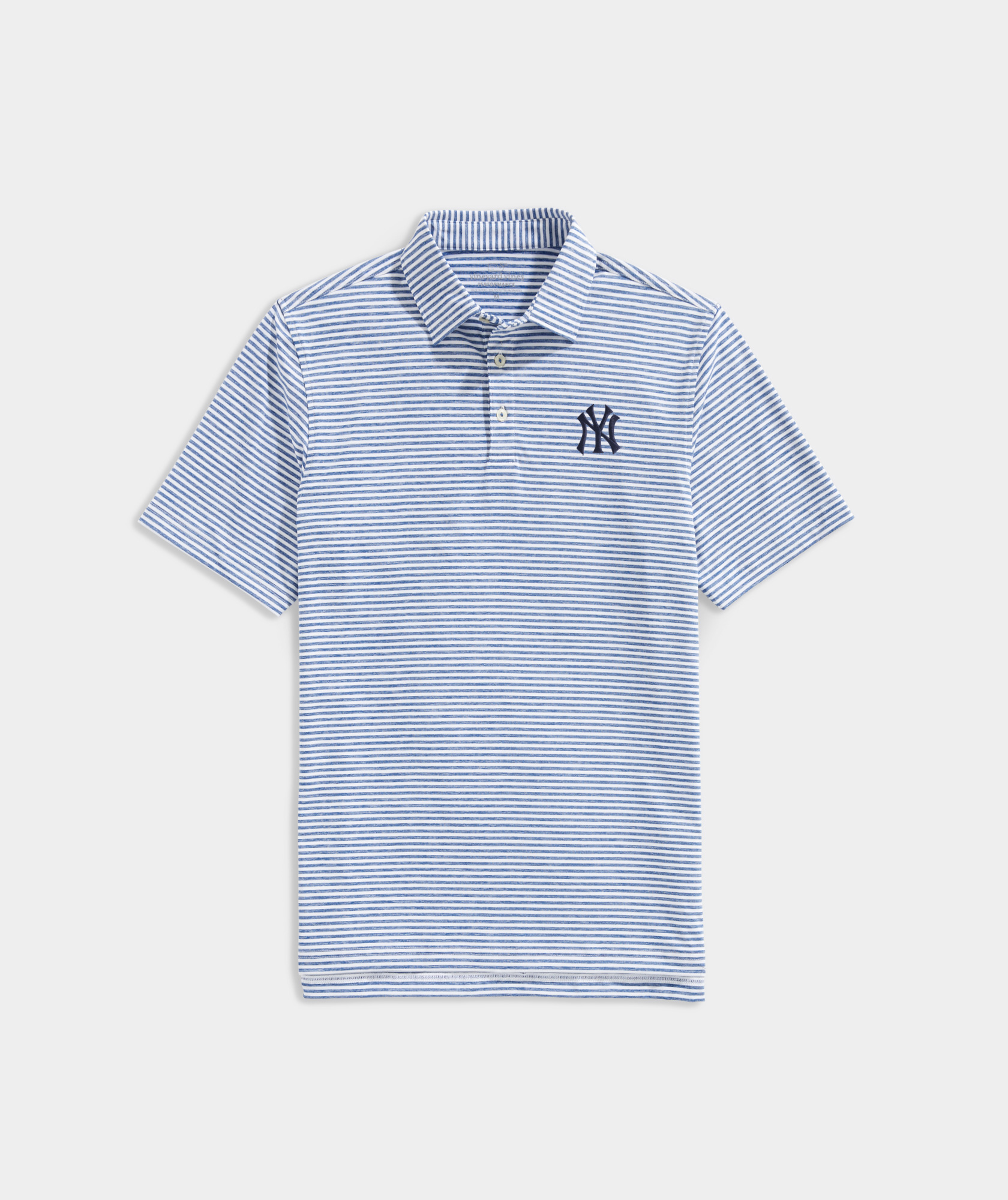 New York Yankees Vineyard Vines Winstead Sankaty Stripe Polo - Navy