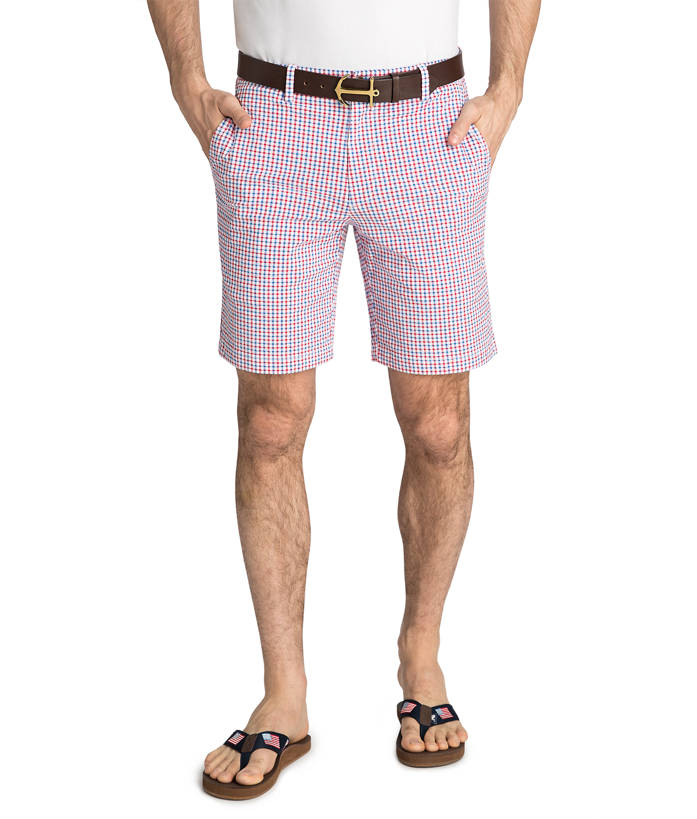 Vineyard Vines 9 Inch Seersucker shops Breaker Shorts 35W