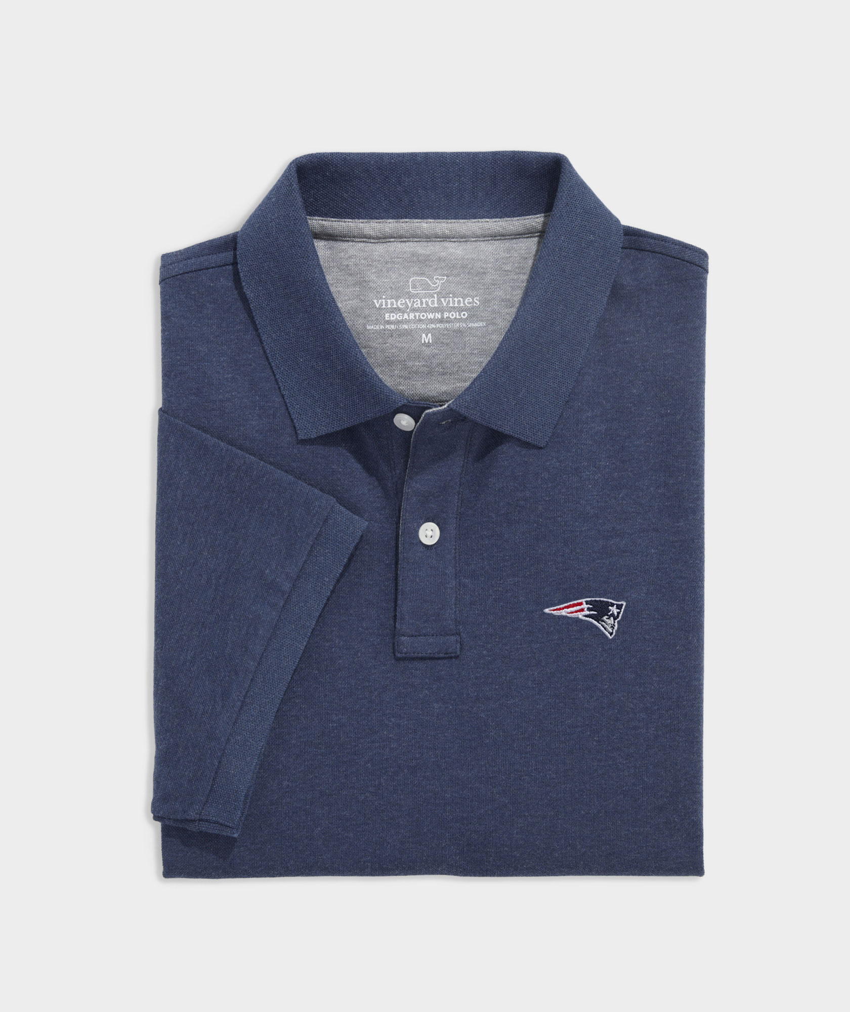 Shop Women's New England Patriots Pique Polo at vineyard vines