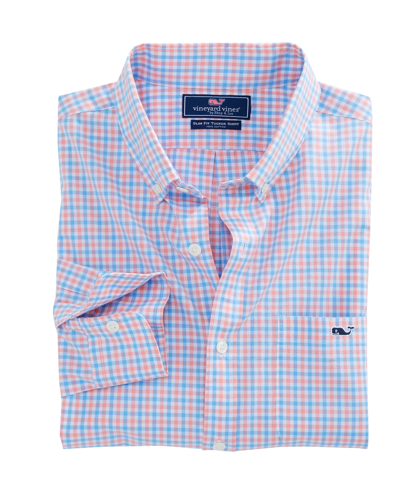 Multi Check Sport Shirt by Vineyard Vines