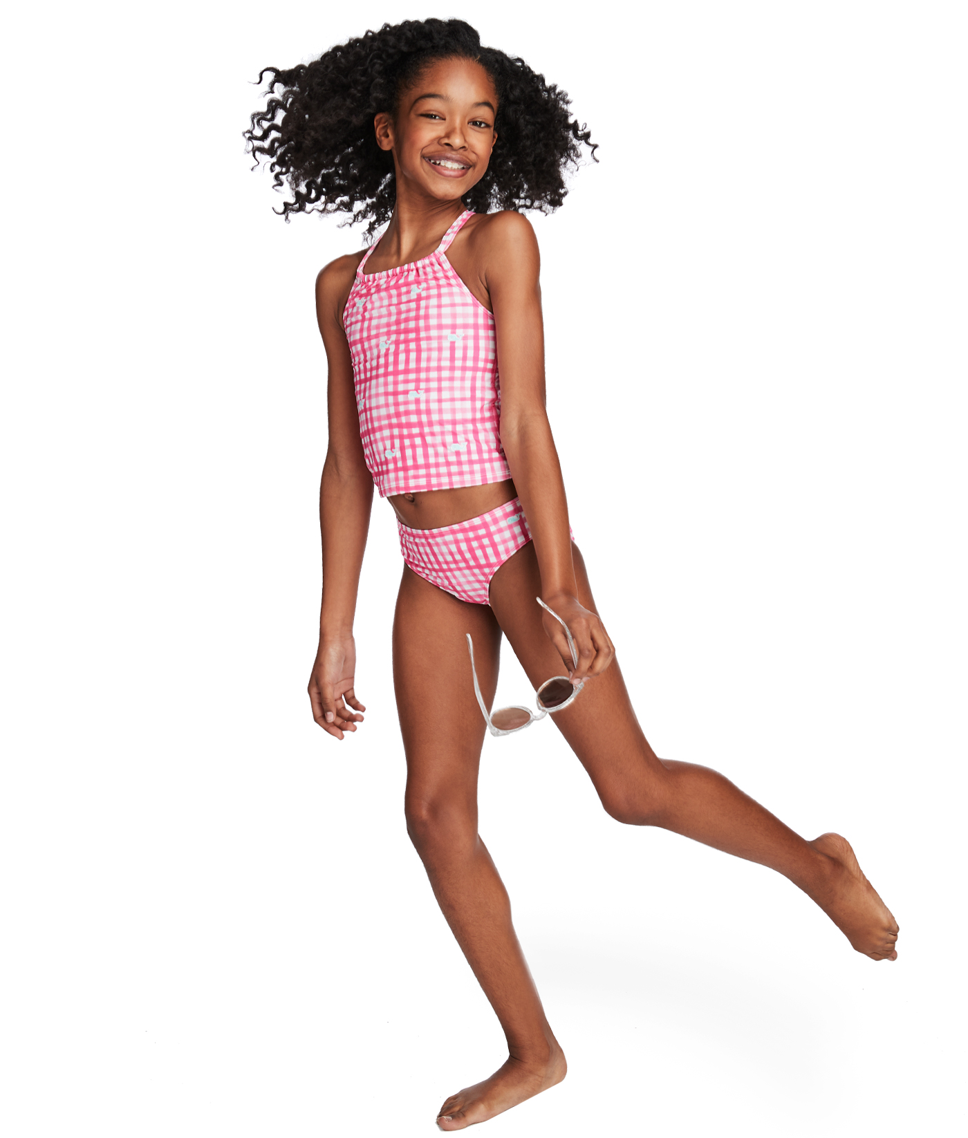 gingham tankini