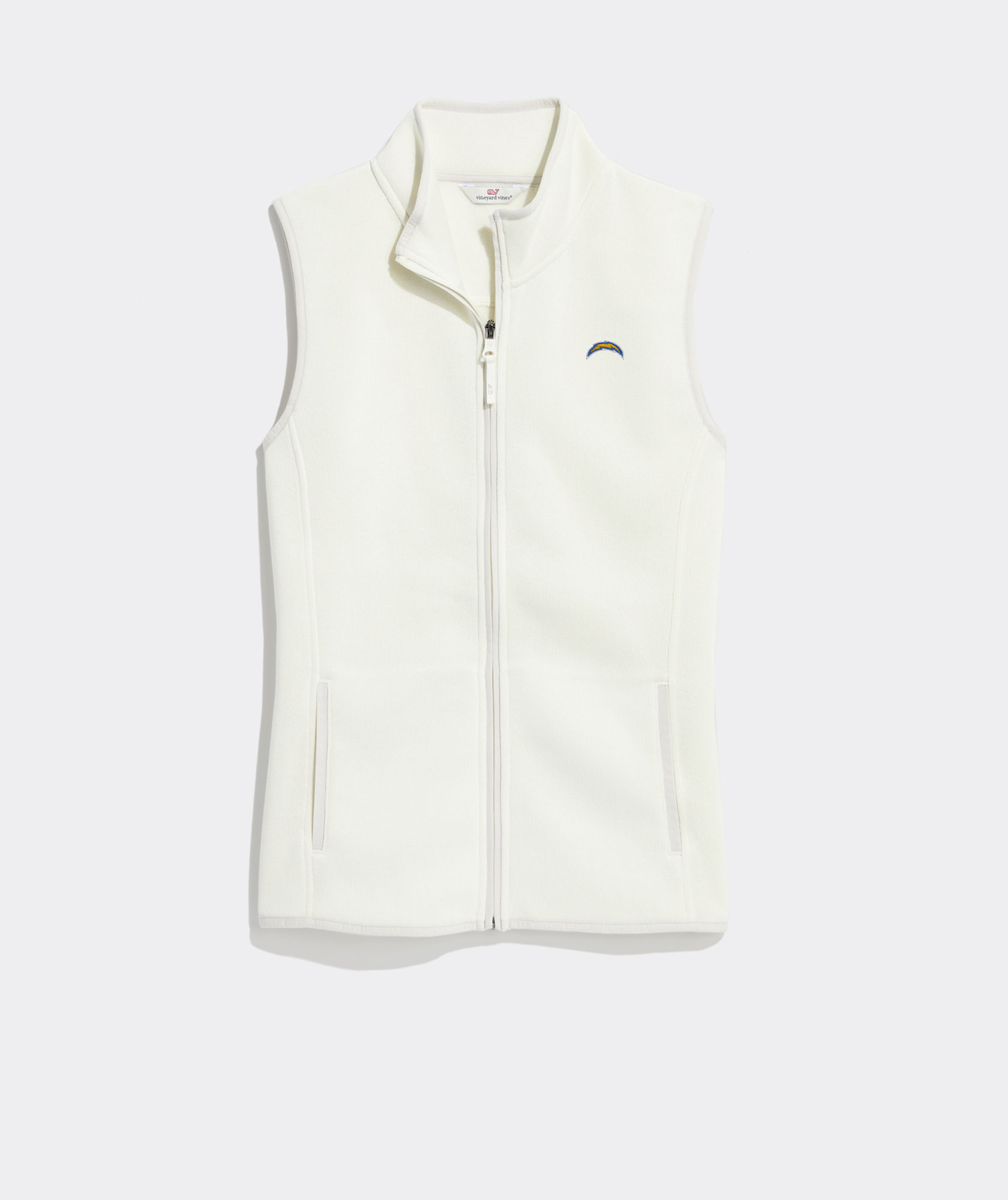 Shop Womens Sweater Fleece Vest - Los Angeles Chargers at vineyard