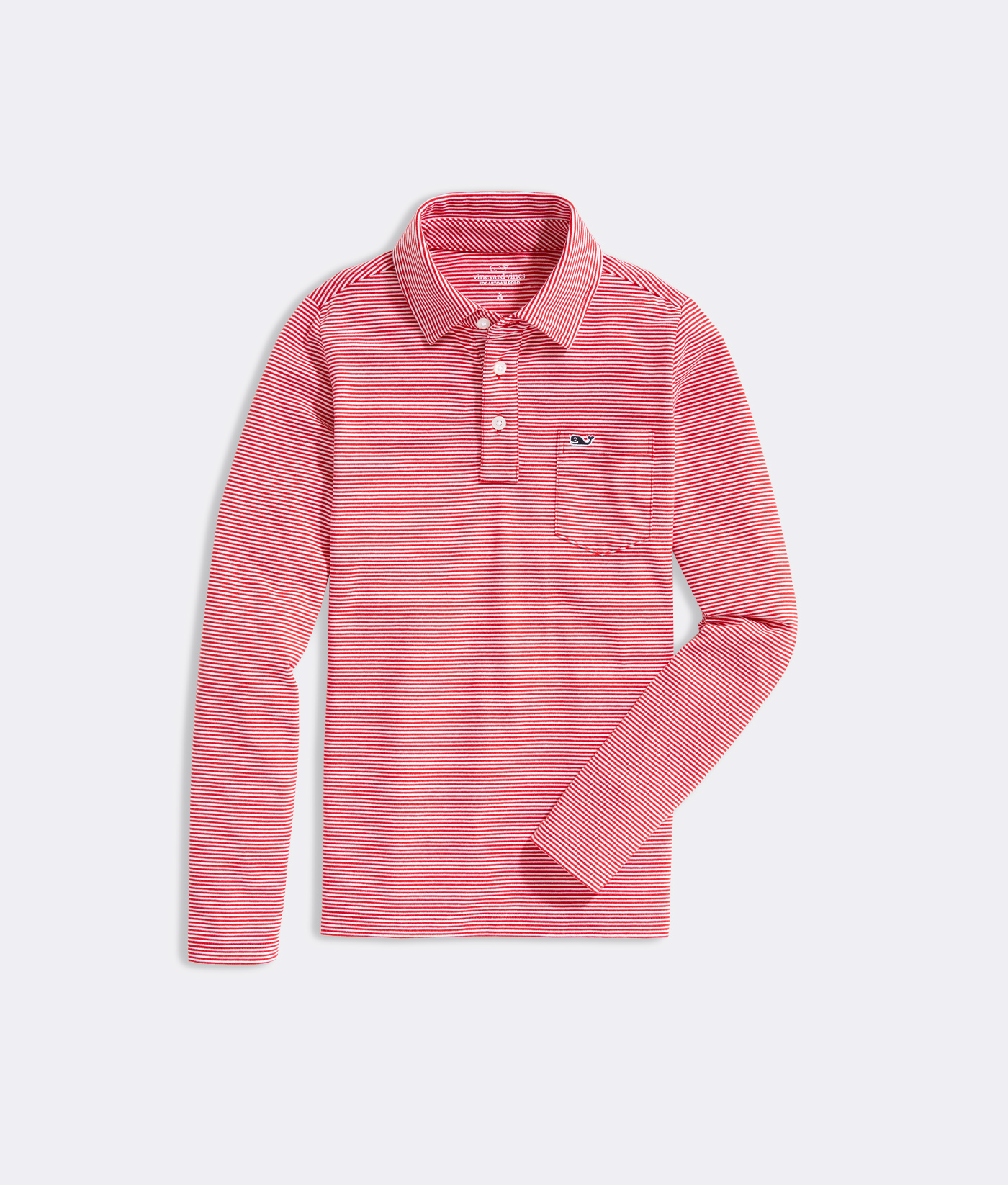 boys long sleeve white polo
