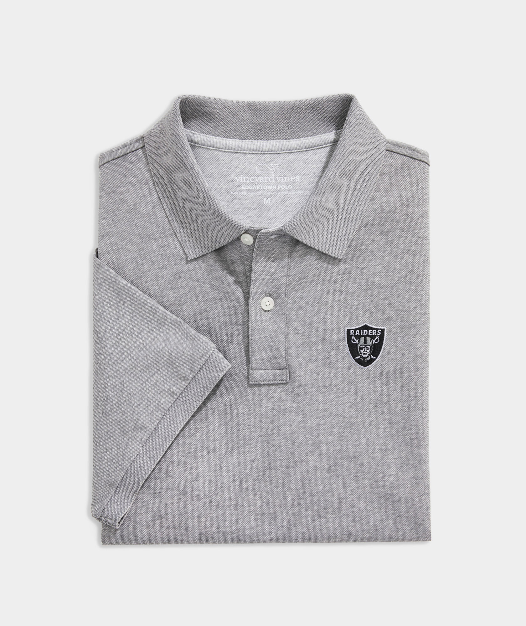 Shop Womens Short Sleeve Pique Polo - Las Vegas Raiders at vineyard vines