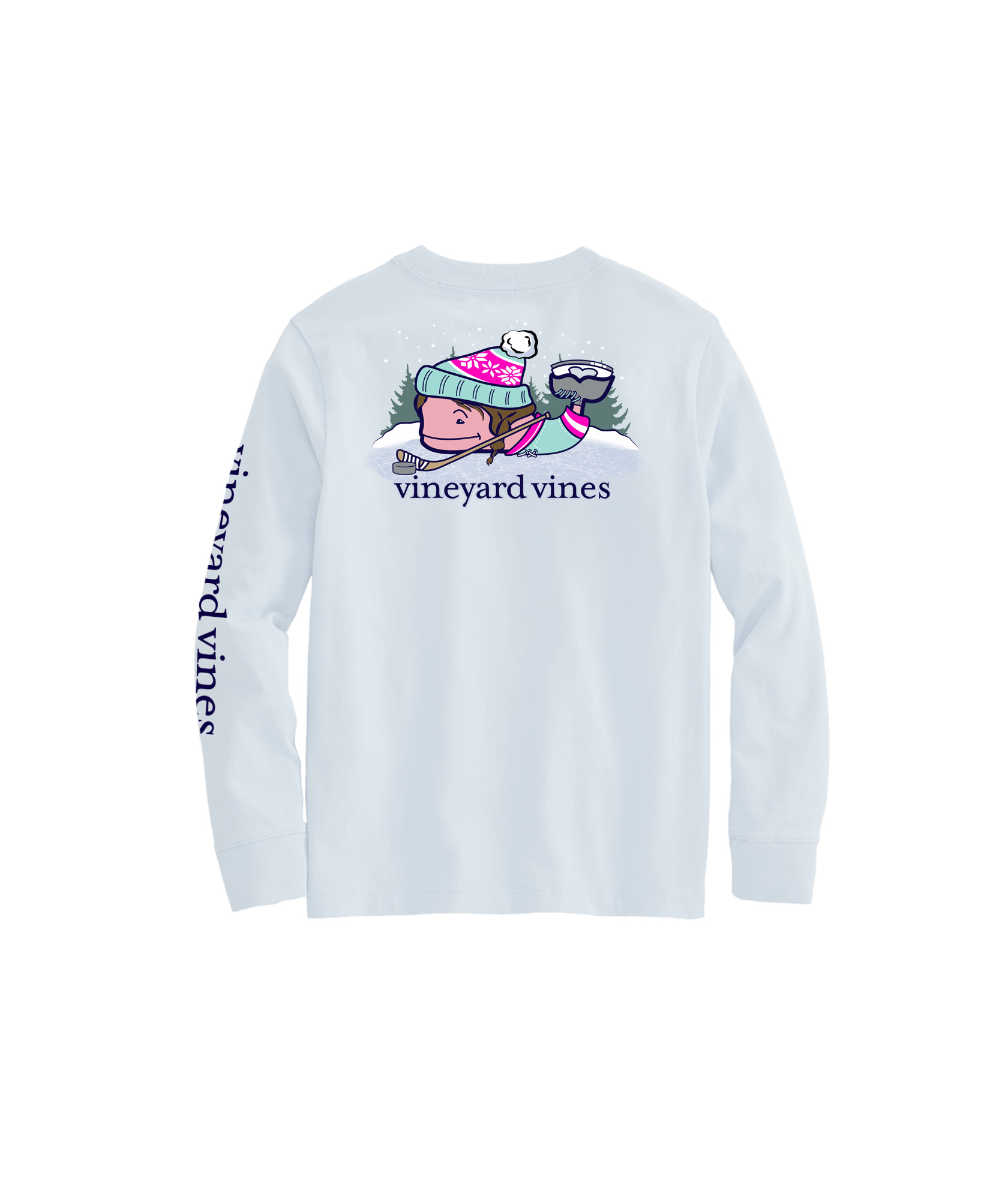 Shop Pond Hockey Whale Long-Sleeve Pocket Tee at vineyard vines