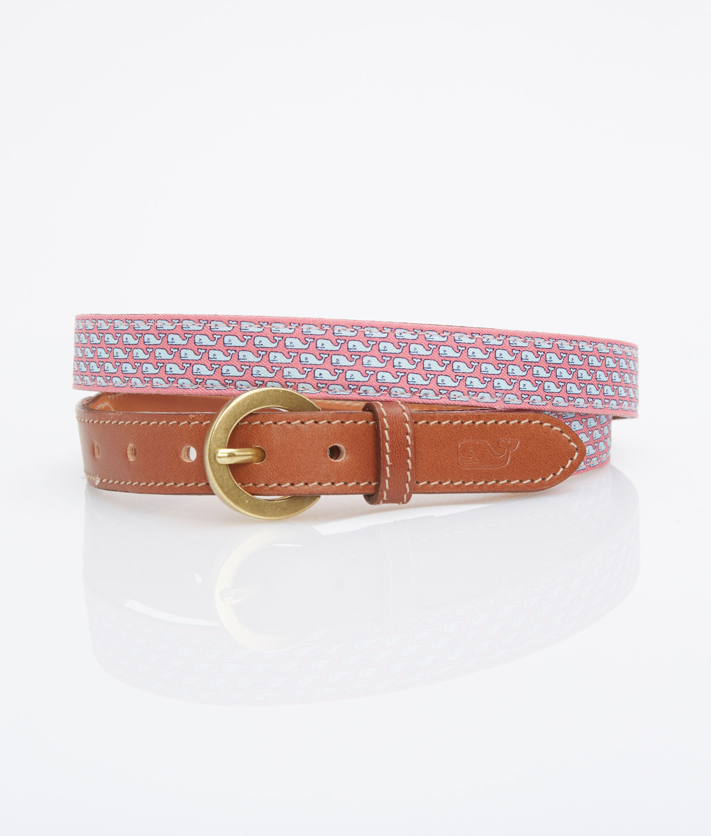 Shop Whales Silk Buckle Belt at vineyard vines