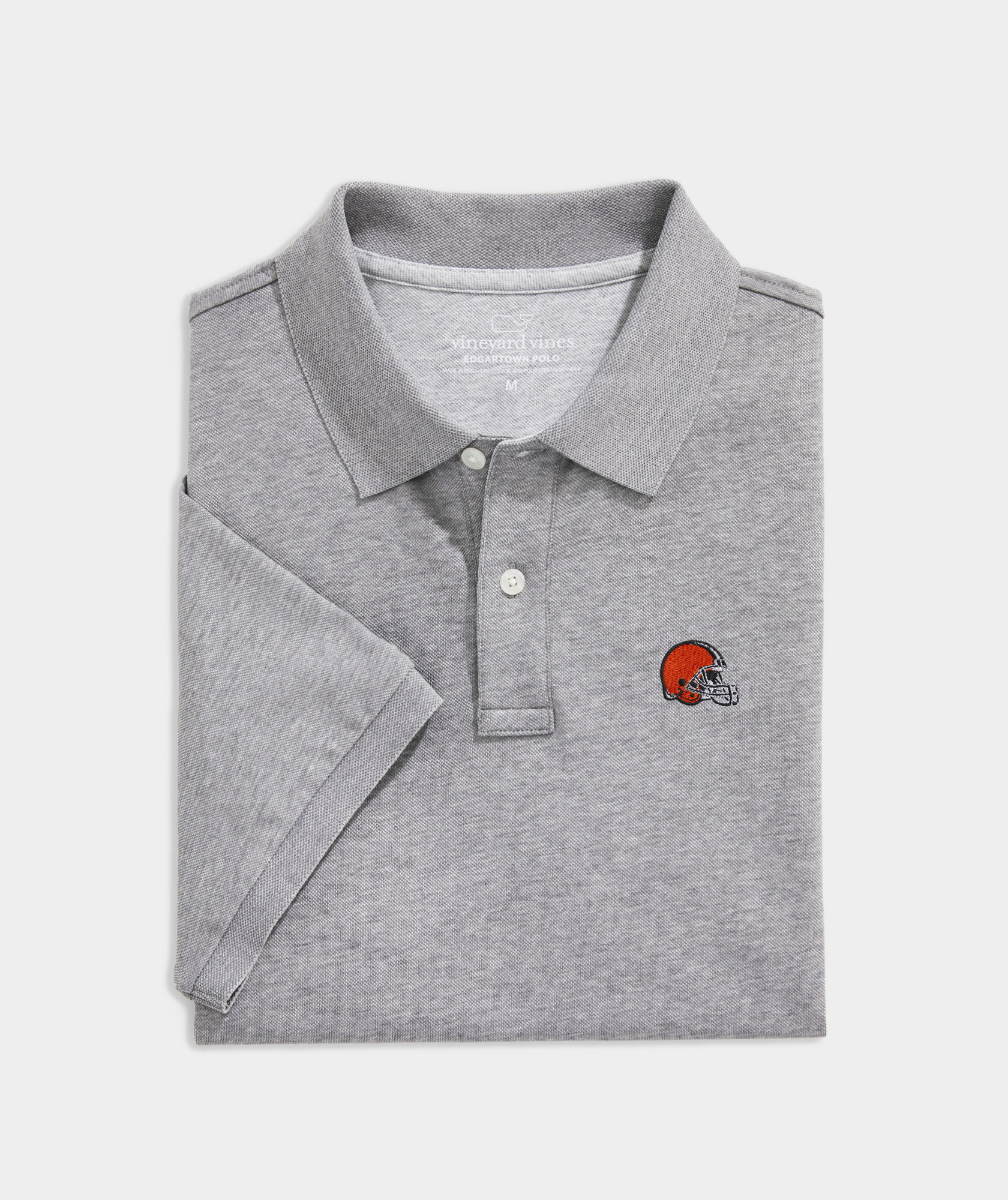 Shop Mens Edgartown Pique Polo - Cleveland Browns at vineyard vines