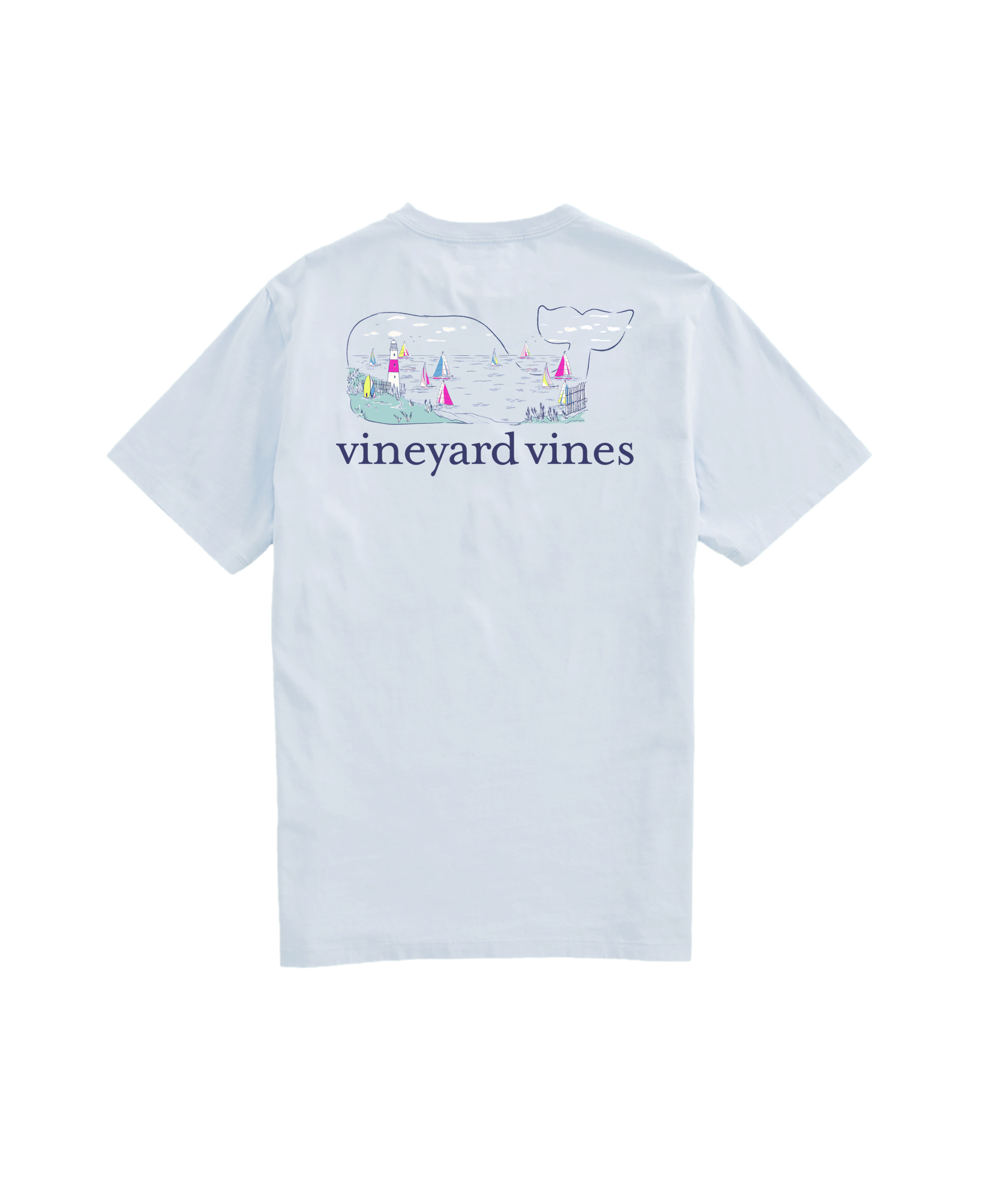 Shop Short-Sleeve Holiday Print Whale Pocket Tee at vineyard vines