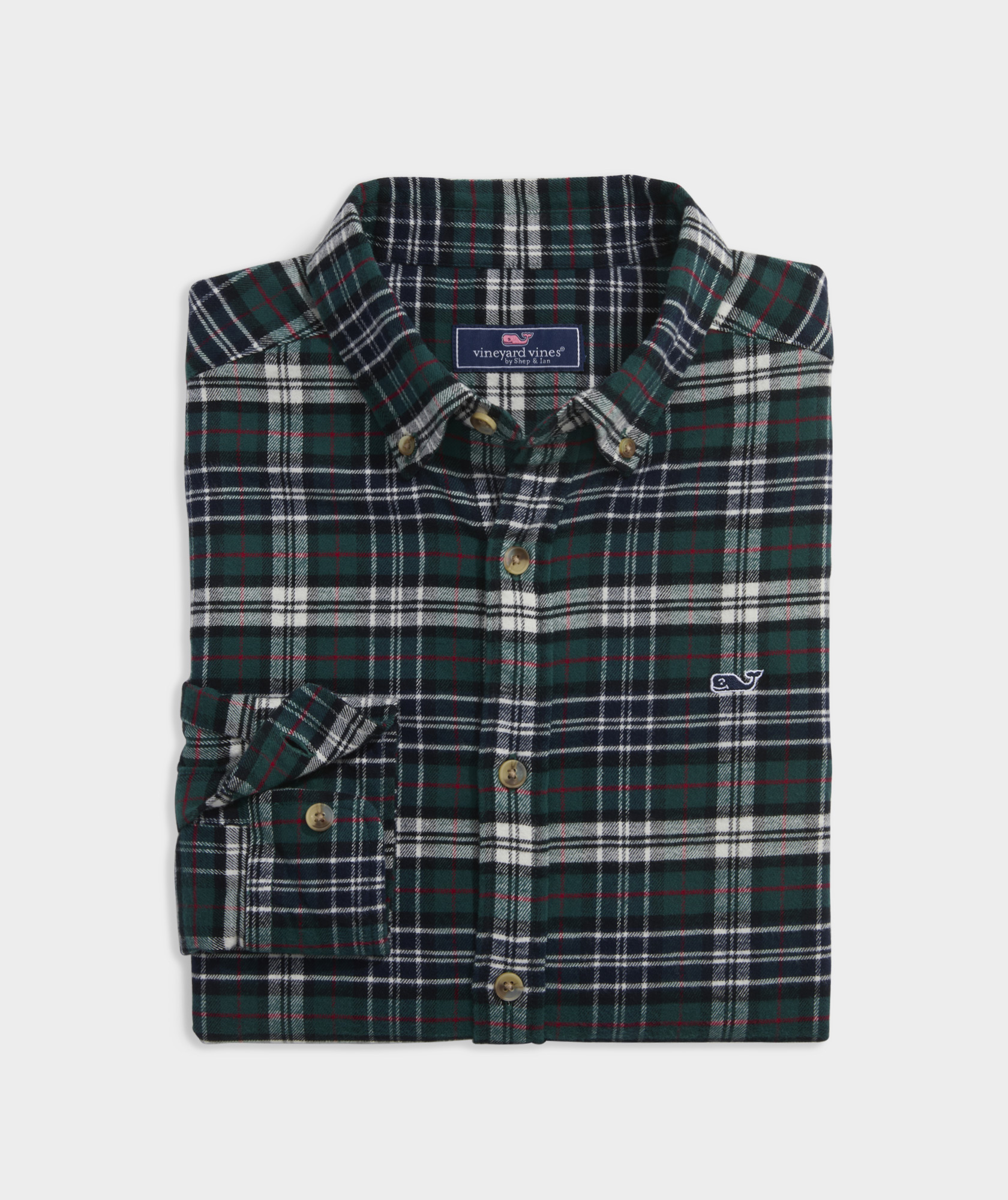 Vineyard Vines classic fit plaid shirt. size XS. NWT store