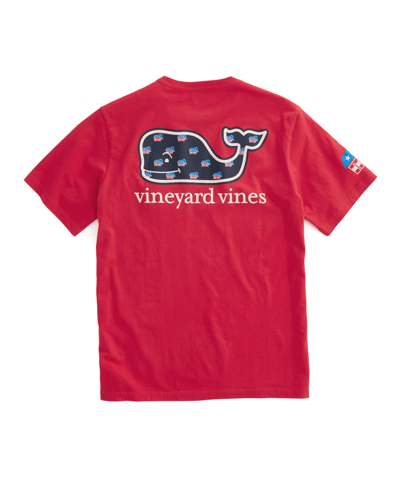 New York Red Bulls Vineyard Vines Whale Scarf T-Shirt - Red