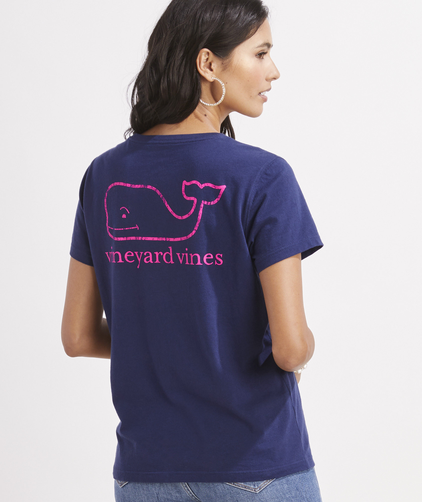 Vineyard Vines Men's Vintage Whale Short Sleeve Tee