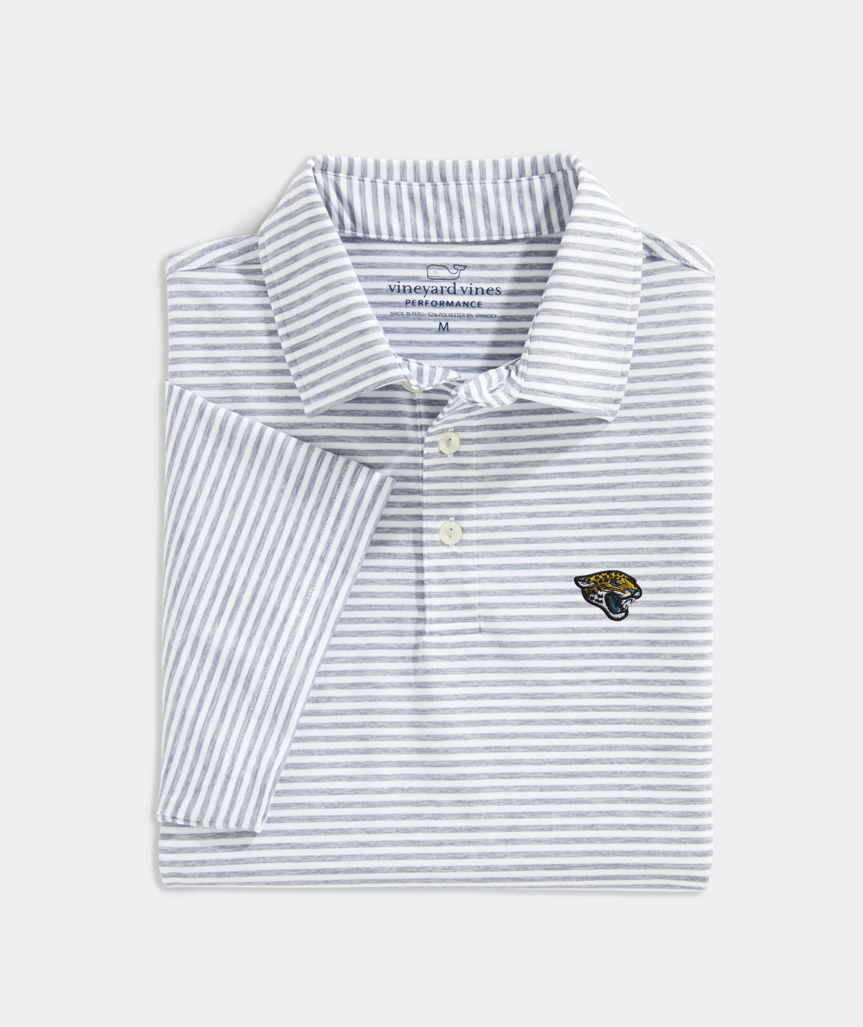 Shop Winstead Stripe Sankaty Polo - Jacksonville Jaguars at vineyard vines