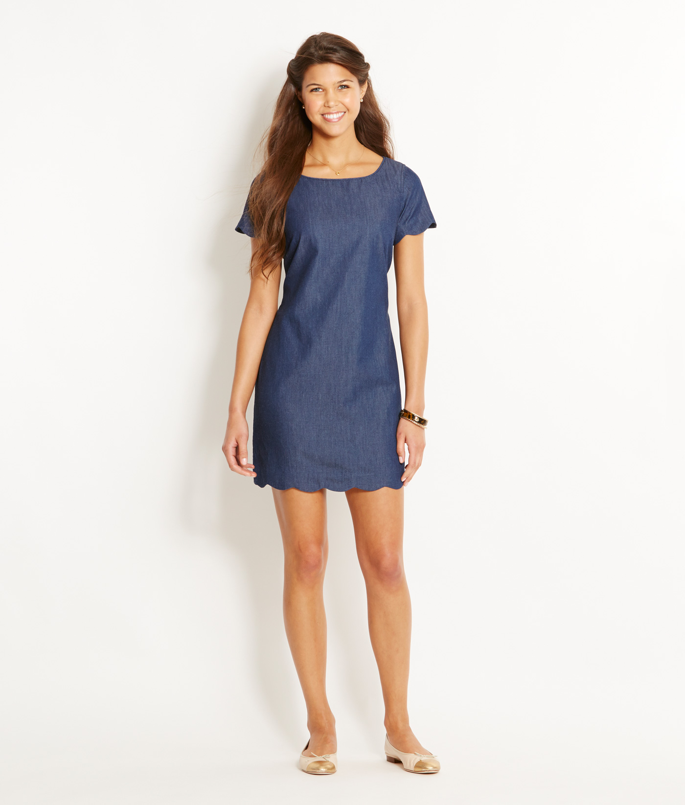 vineyard vines chambray dress