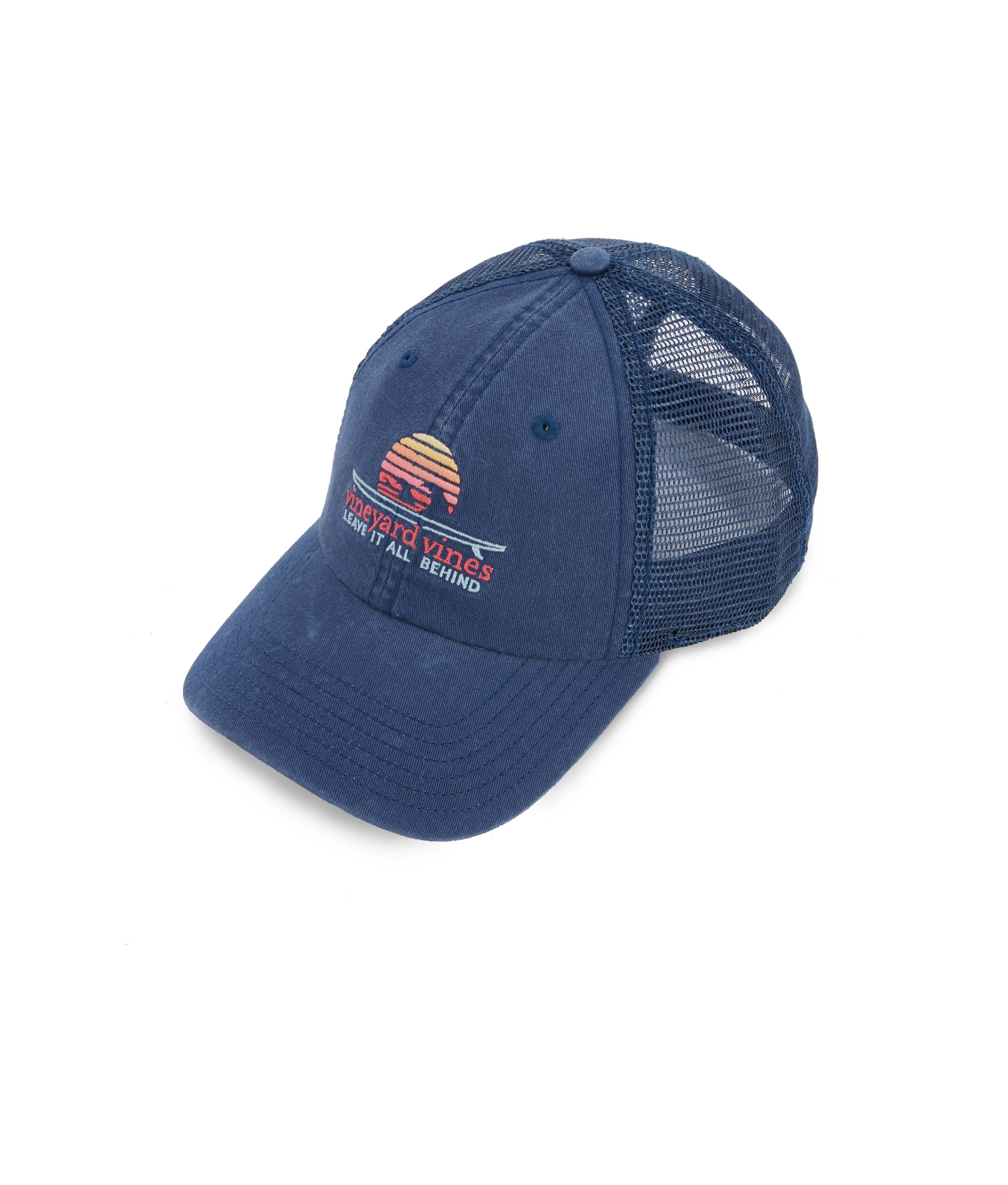 Vineyard Vines Men's Harbour Fish Trucker Hat