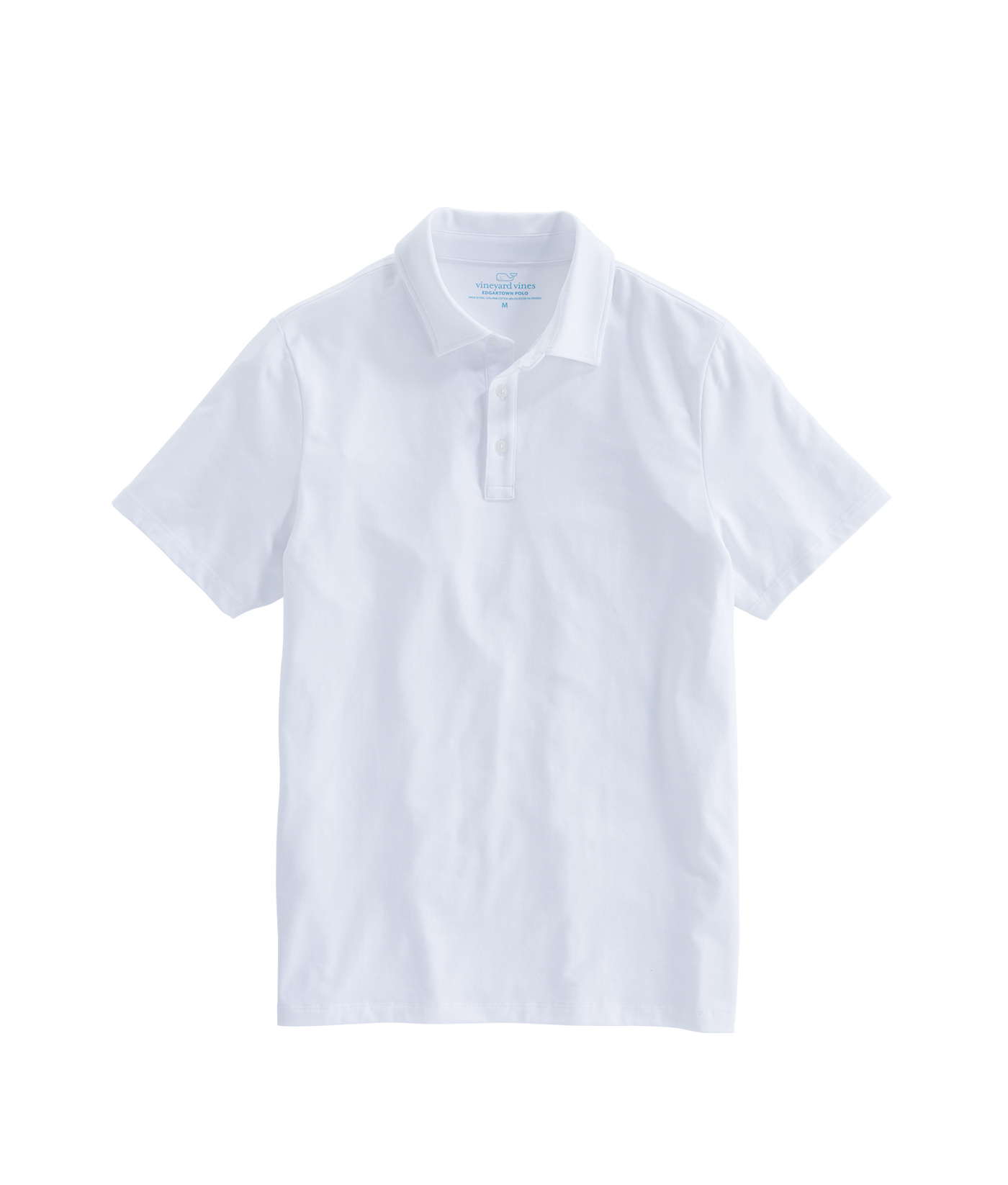 Vineyard Vines Men's Custom Edgartown Polo Shirt - White - Polo Shirts