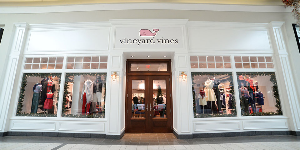 Vineyard Vines joins Mall at University Town Center